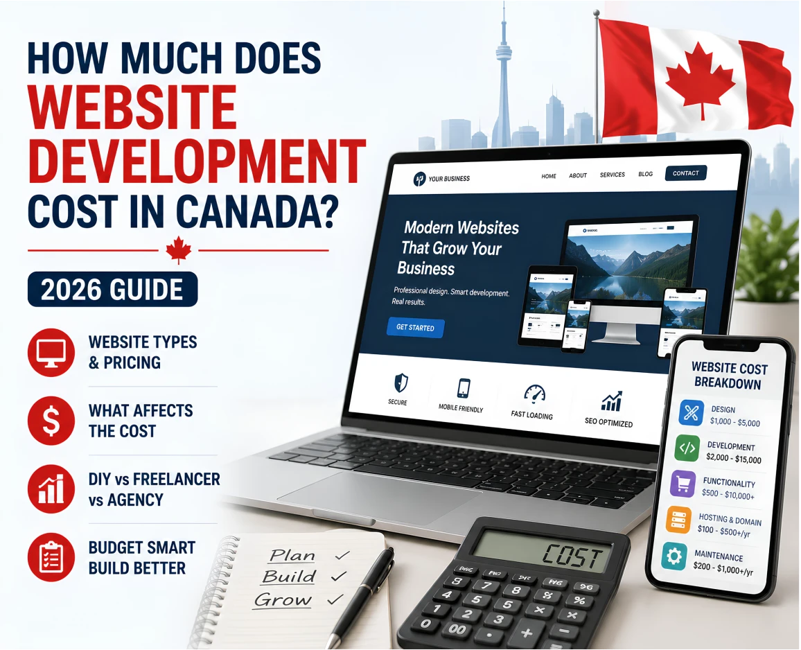 How Much Does Website Development Cost in Canada?